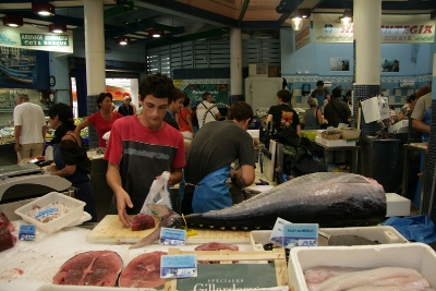 Saint-Jean-de-Luz-Markthalle