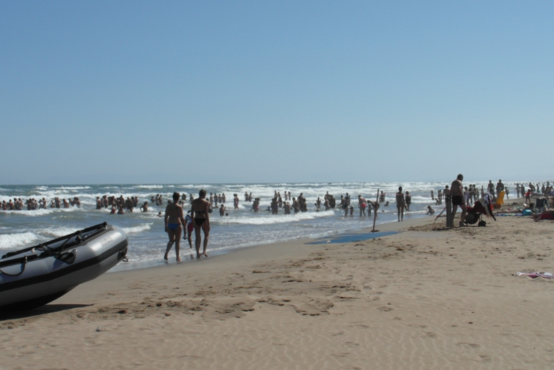 Sandstrand in Narbonne Plage